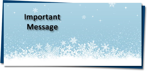 Holiday Message